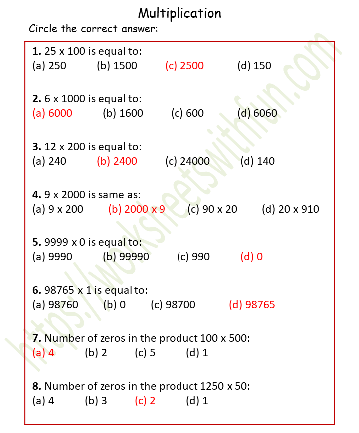 maths-class-4-multiplication-word-problems-worksheet-9-answer